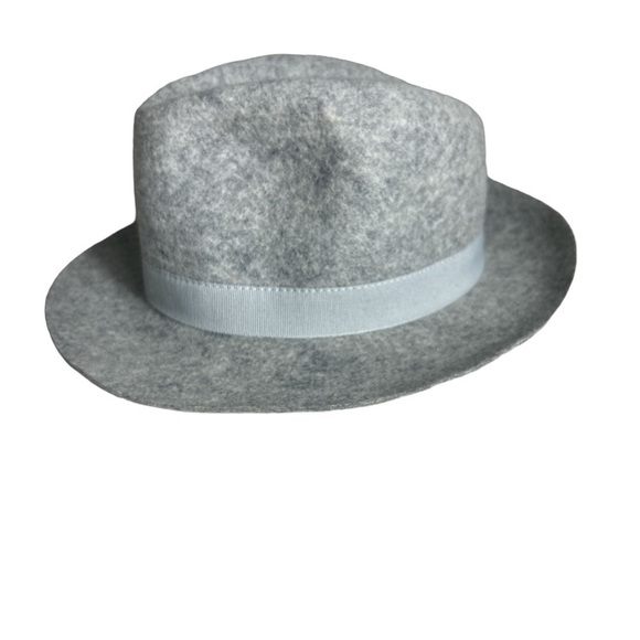 J Crew Wool Hat Grey Made In Italy Size M main image 5